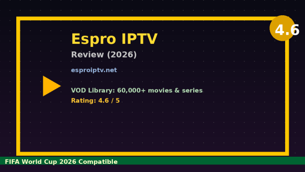 Espro IPTV Review (2026): Is It Worth It?