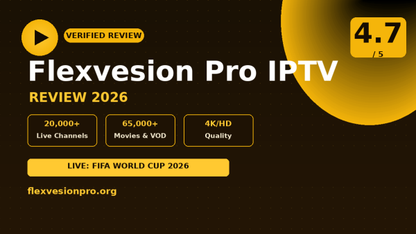 Flexvesion Pro IPTV Review (2026): Is It Worth It?