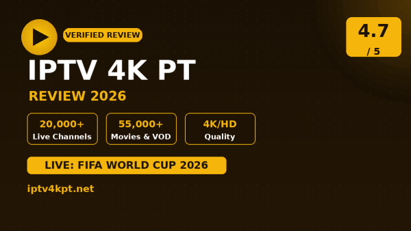 IPTV 4K PT Review (2026): Is It Worth It?