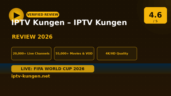 IPTV Kungen – IPTV Kungen Review (2026): Is It Worth It?