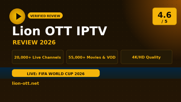 Lion OTT IPTV Review (2026): Is It Worth It?