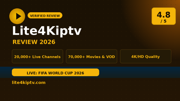 Lite4Kiptv Review (2026): Is It Worth It?