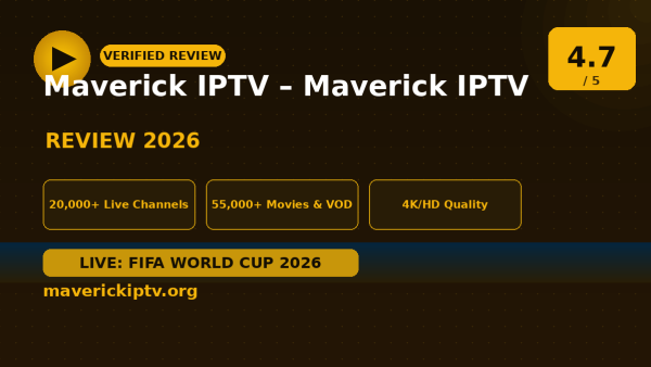 Maverick IPTV – Maverick IPTV Review (2026): Is It Worth It?