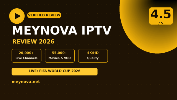 MEYNOVA IPTV Review (2026): Is It Worth It?