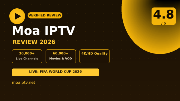 Moa IPTV Review (2026): Is It Worth It?