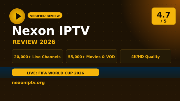 Nexon IPTV Review (2026): Is It Worth It?