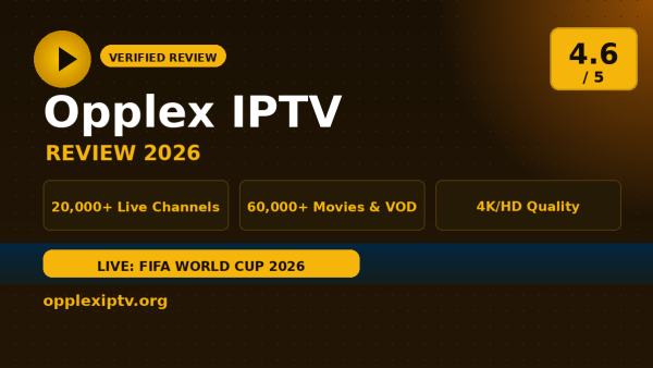 Opplex IPTV Review (2026): Is It Worth It?