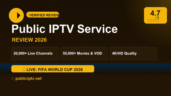 Public IPTV Service Review (2026): Is It Worth It?