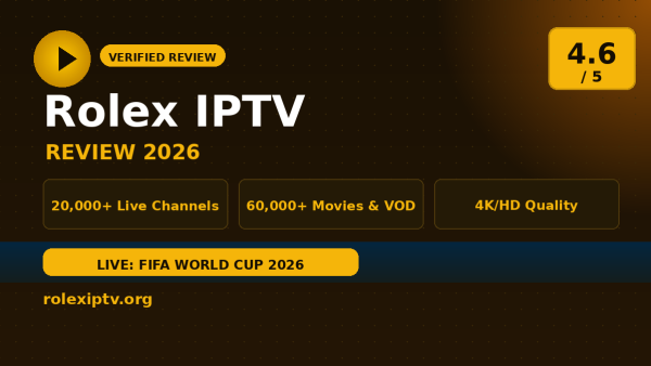 Rolex IPTV Review (2026): Is It Worth It?
