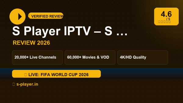 S Player IPTV – S Player IPTV Review (2026): Is It Worth It?