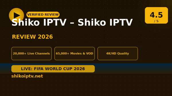 Shiko IPTV – Shiko IPTV Review (2026): Is It Worth It?