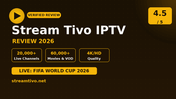 Stream Tivo IPTV Review (2026): Is It Worth It?