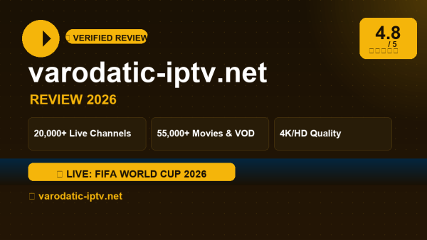 varodatic-iptv.net Review (2026): Is It Worth It?