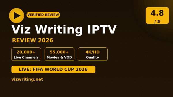 Viz Writing IPTV Review (2026): Is It Worth It?