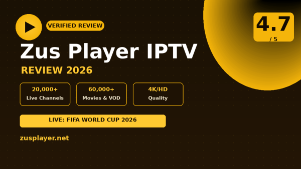 Zus Player IPTV Review (2026): Is It Worth It?